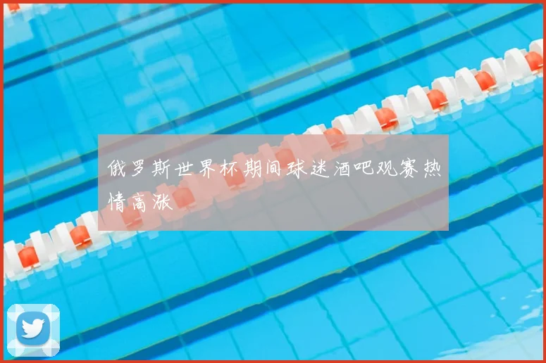 俄罗斯世界杯期间球迷酒吧观赛热情高涨